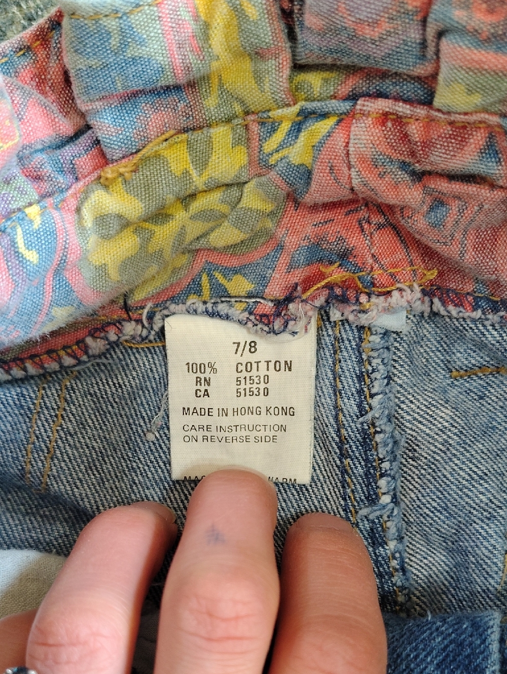 Vintage Saved By The Bell High-Waist Blue Denim Jeans - Picture 3 of 9